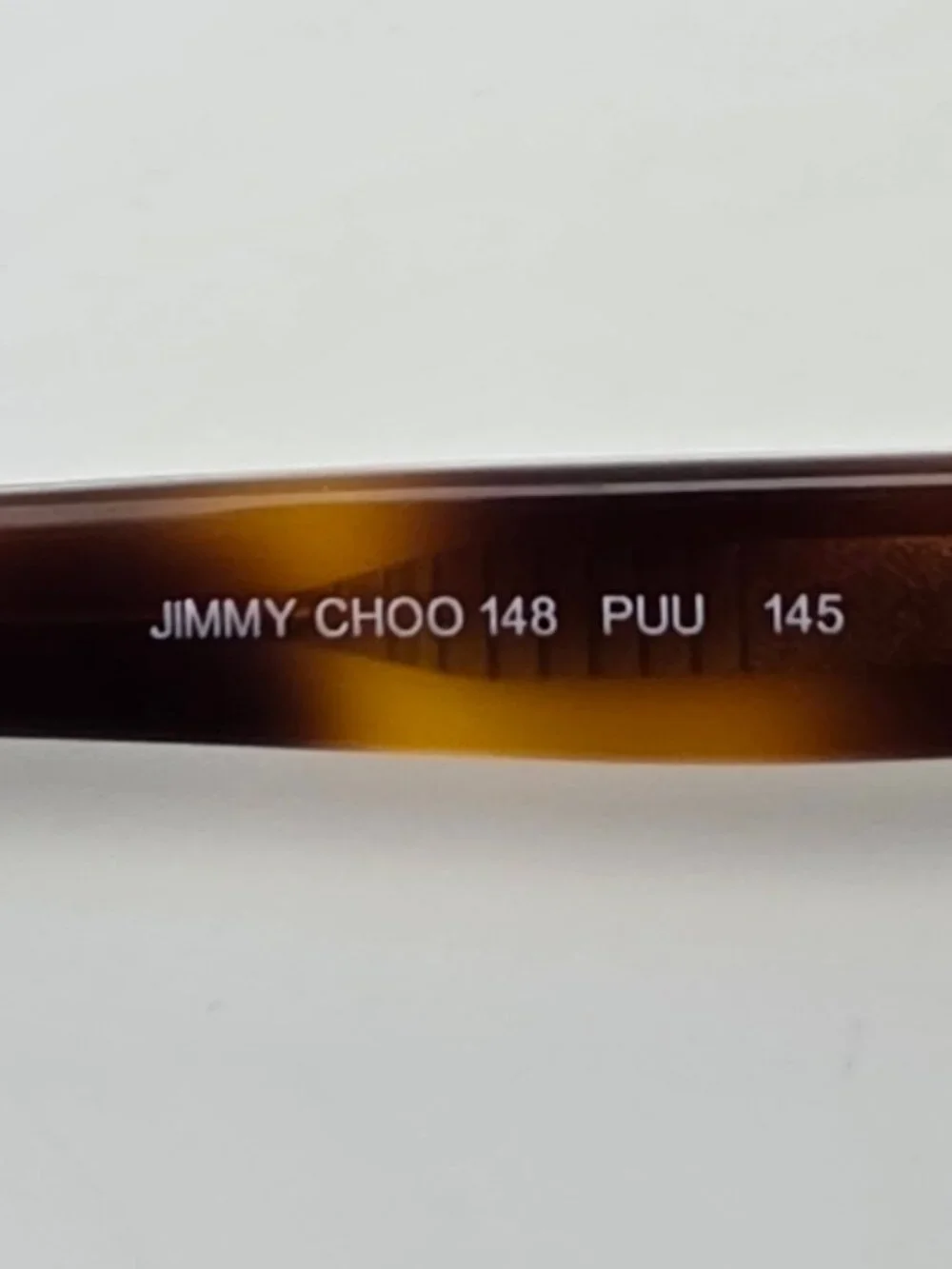 Jimmy Choo 148 Animal Havana Cat Eye Eyeglasses Frame w/ Flexhinge and Case 54mm
